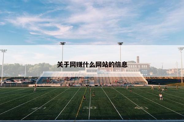 关于网赚什么网站的信息