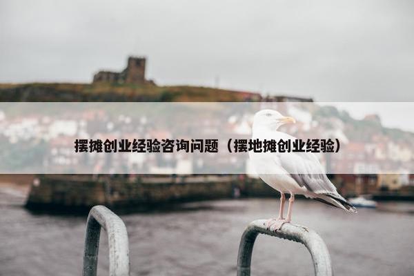 摆摊创业经验咨询问题（摆地摊创业经验）