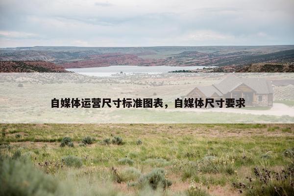 自媒体运营尺寸标准图表，自媒体尺寸要求