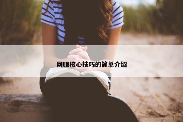 网赚核心技巧的简单介绍