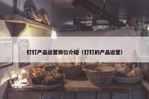钉钉产品运营岗位介绍（钉钉的产品运营）