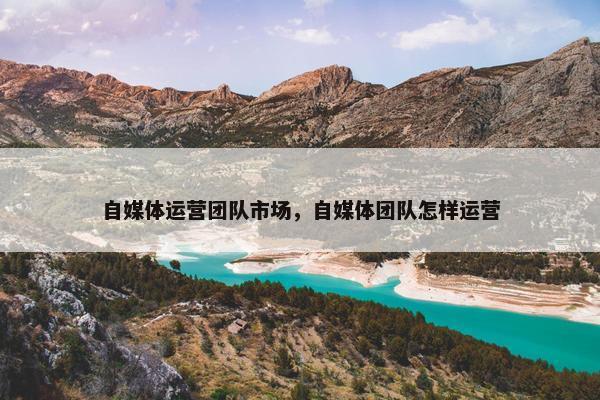 自媒体运营团队市场，自媒体团队怎样运营