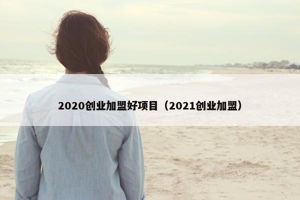 2020创业加盟好项目（2021创业加盟）