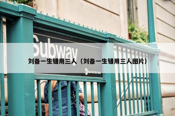 刘备一生错用三人（刘备一生错用三人图片）