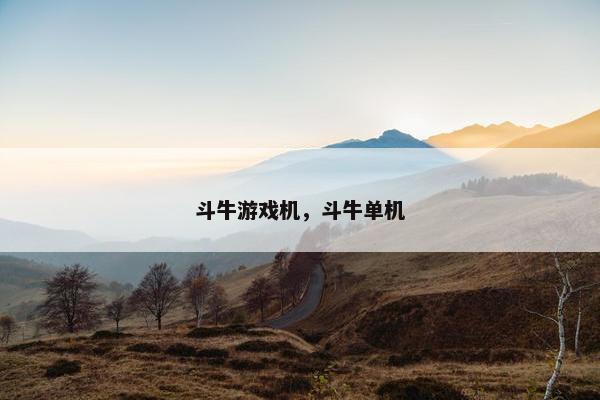 斗牛游戏机，斗牛单机