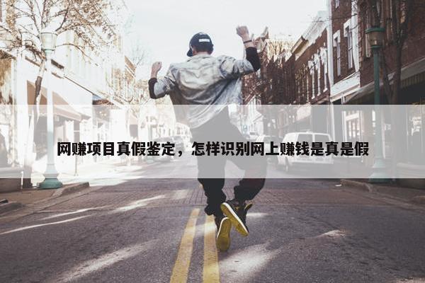 网赚项目真假鉴定，怎样识别网上赚钱是真是假