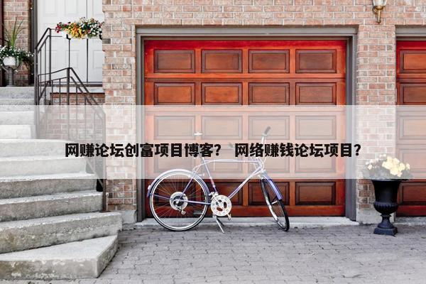 网赚论坛创富项目博客？ 网络赚钱论坛项目？