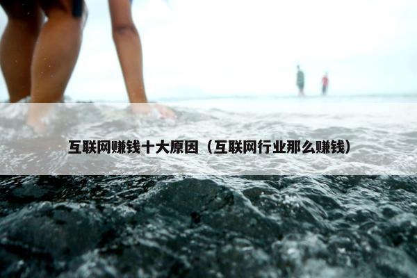 互联网赚钱十大原因（互联网行业那么赚钱）