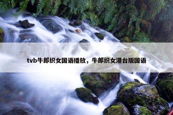 tvb牛郎织女国语播放，牛郎织女港台版国语
