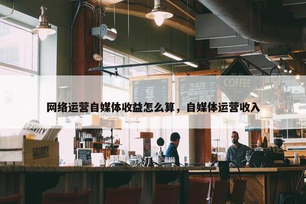 网络运营自媒体收益怎么算，自媒体运营收入