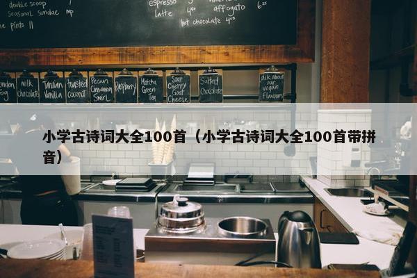 小学古诗词大全100首（小学古诗词大全100首带拼音）