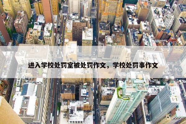 进入学校处罚室被处罚作文，学校处罚事作文
