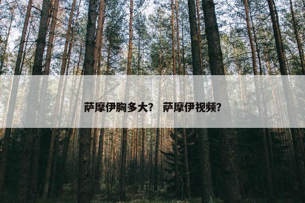 萨摩伊胸多大？ 萨摩伊视频？