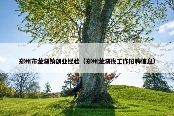 郑州市龙湖镇创业经验（郑州龙湖找工作招聘信息）