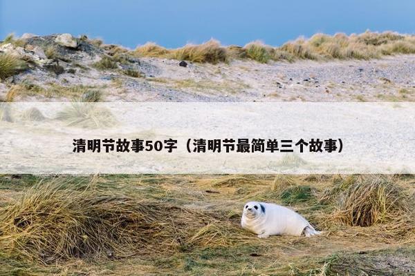 清明节故事50字（清明节最简单三个故事）