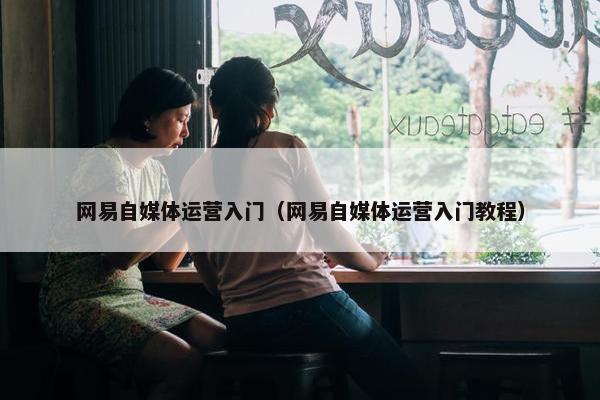 网易自媒体运营入门（网易自媒体运营入门教程）