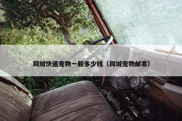 同城快递宠物一般多少钱（同城宠物邮寄）