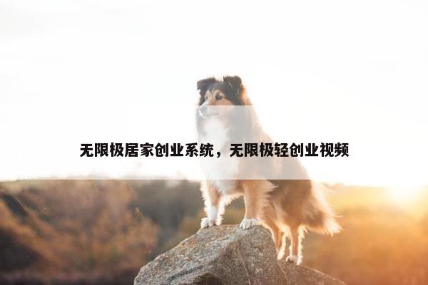 无限极居家创业系统，无限极轻创业视频