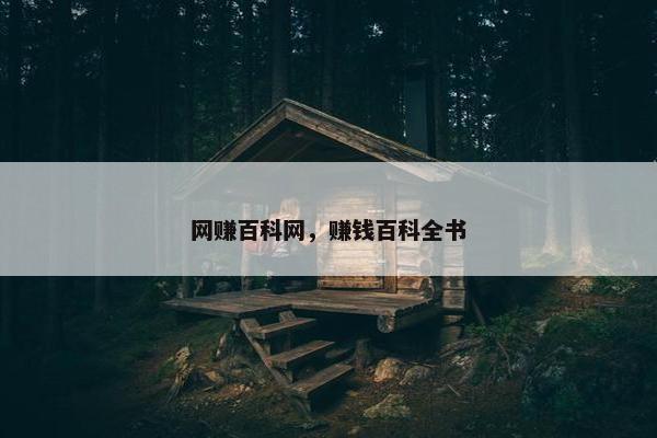 网赚百科网，赚钱百科全书