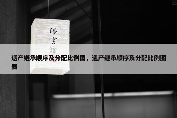 遗产继承顺序及分配比例图，遗产继承顺序及分配比例图表