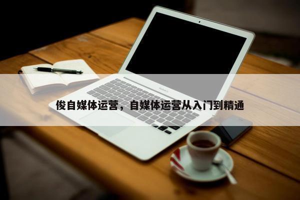 俊自媒体运营，自媒体运营从入门到精通
