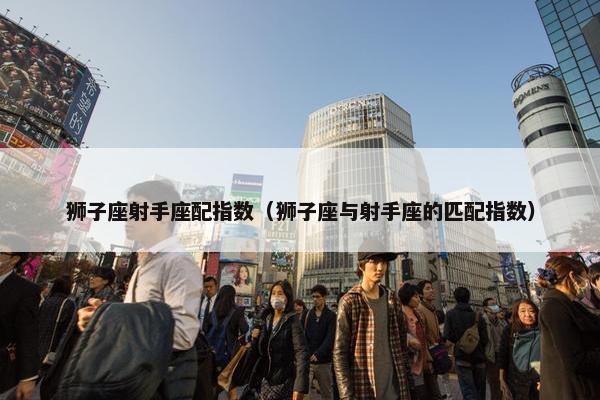 狮子座射手座配指数（狮子座与射手座的匹配指数）