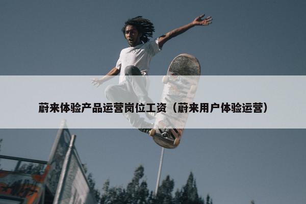 蔚来体验产品运营岗位工资（蔚来用户体验运营）