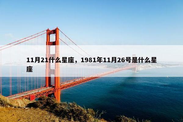 11月21什么星座，1981年11月26号是什么星座