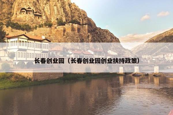 长春创业园（长春创业园创业扶持政策）