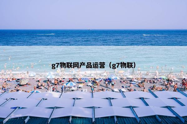 g7物联网产品运营（g7物联）