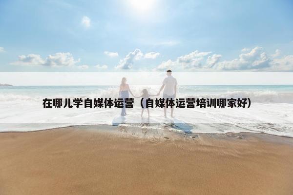 在哪儿学自媒体运营（自媒体运营培训哪家好）