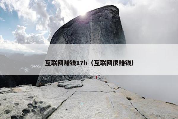 互联网赚钱17h（互联网很赚钱）