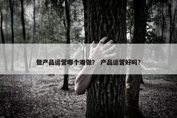 做产品运营哪个难做？ 产品运营好吗？