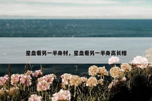 星盘看另一半身材，星盘看另一半身高长相