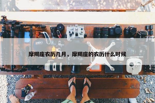 摩羯座农历几月，摩羯座的农历什么时候