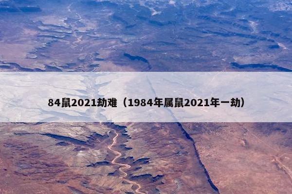84鼠2021劫难（1984年属鼠2021年一劫）