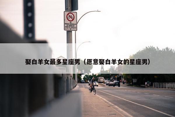娶白羊女最多星座男（愿意娶白羊女的星座男）