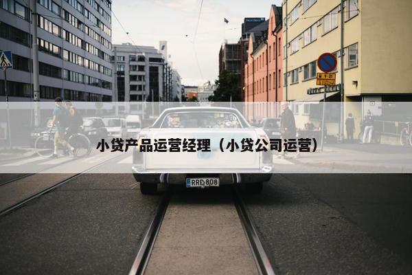 小贷产品运营经理（小贷公司运营）