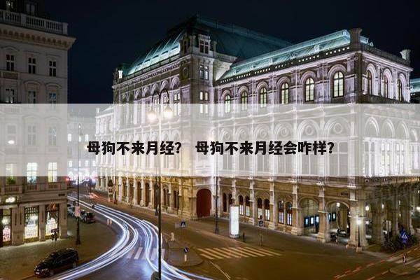 母狗不来月经？ 母狗不来月经会咋样？