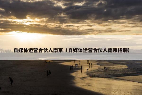 自媒体运营合伙人南京(自媒体运营合伙人南京招聘) 自媒体运营合伙人南京(自媒体运营合伙人南京招聘)