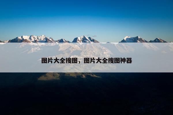 图片大全搜图，图片大全搜图神器
