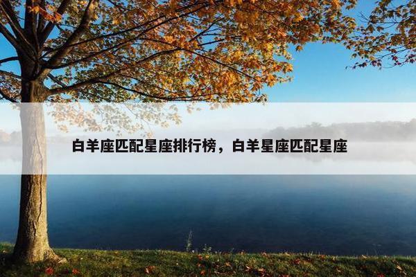 白羊座匹配星座排行榜,白羊星座匹配星座