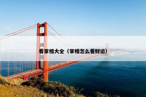 看掌相大全（掌相怎么看财运）