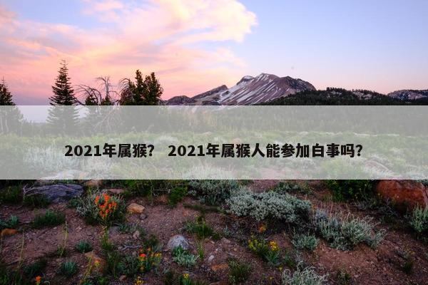 2021年属猴？ 2021年属猴人能参加白事吗？