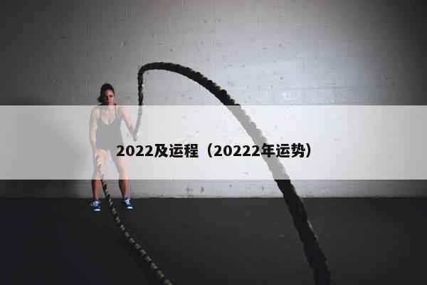 2022及运程（20222年运势）